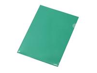 Папка-уголок А4, цвет: зеленый