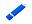 USB 2.0- флешка на 2 Гб «Орландо», soft-touch, цвет: синий