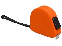Рулетка «Meter» софт-тач, 3м, цвет: оранжевый