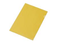 Папка-уголок А4, цвет: желтый