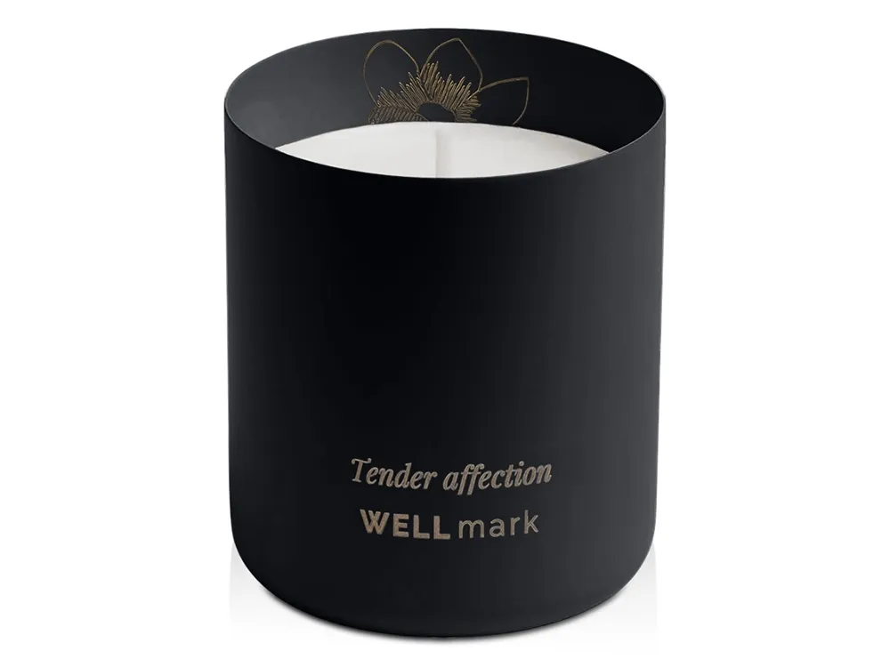 Ароматическая свеча Wellmark Tender Affection - сплошной черный