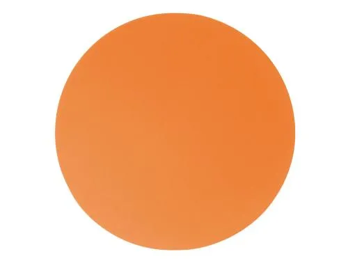 ПАТЧ КРУГ soft-touch (оранжевый ) 6,0 х 6,0 см