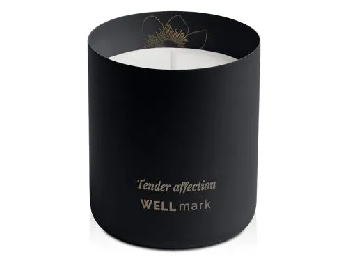 Ароматическая свеча Wellmark Tender Affection - сплошной черный