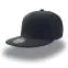 Бейсболка SNAP BACK, 6 клиньев, пластиковая застежка, черный