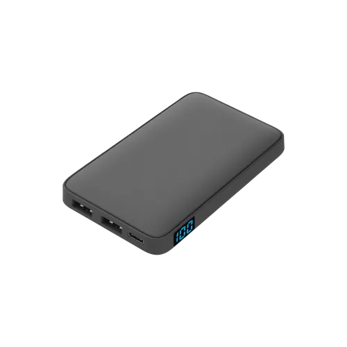 Внешний аккумулятор с подсветкой Анкор (Ancor) 5000 mAh, серый