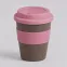 Стакан с силиконовой крышкой Cafe, dust pink