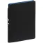 Ежедневник Flexpen Black, недатированный, черный с синим