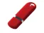 USB-флешка на 32 ГБ с покрытием soft-touch, красный