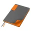 Ежедневник Flexy Star Sivilia Grey Edition Color А5, Серо-оранжевый