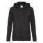 Толстовка женская LADY-FIT HOODED SWEAT JACKET 280, черный