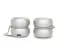 Портативные парные колонки TWS YoYo Stereo, белый