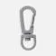 Застежка-карабин Snap Hook, S, серая