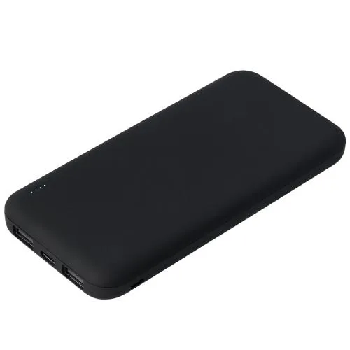 Внешний аккумулятор с подсветкой Люче (Luce) 10000 mAh, черный