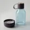 Бутылка для воды 2-в-1 Dog Bowl Bottle со съемной миской для питомцев, 1500 мл, бургунди