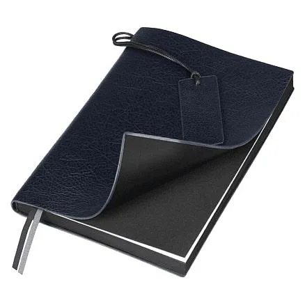Ежедневник Flexy Foggia Leatherette B5, Тёмно-синий