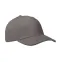 6 panel baseball cap, tемно-серый