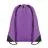 190T Polyester drawstring bag, фиолетовый