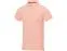 Calgary мужская рубашка-поло с коротким рукавом, pale blush pink