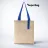 Шоппер Superbag Light, с внутренним креплением (полукольцо) (неокрашенный с синим)