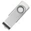 USB flash-карта DOT (32Гб), белый, серебристый