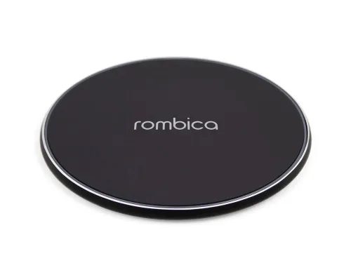 Беспроводное зарядное устройство Rombica  NEO Core Quick c быстрой зарядкой, черный (с лого)