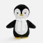Мягкая игрушка Beastie Toys, пингвиненок с белым шарфом