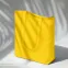 Сумка для шопинга Carryme 140 хлопковая, 140 г/м2, желтый