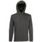 Футболка мужская "Long Sleeve Hooded T", серый