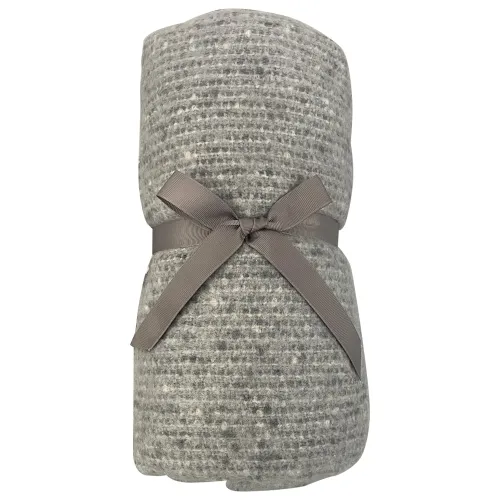 Плед акриловый SUPER SOFT CARE, Серый