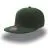 Бейсболка SNAP BACK, 6 клиньев, пластиковая застежка, зеленый