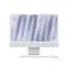 Apple iMac 24" Retina 4,5K (M4), белый молочный
