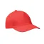 5 panel baseball cap, красный