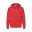 Толстовка без начеса LIGHTWEIGHT HOODED SWEAT JACKET 240, красный
