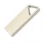 USB flash-карта SPLIT (32Гб), серебристая, 3,6х1,2х0,5 см, металл, серебристый