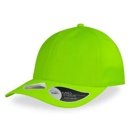 Бейсболка ENERGY, 6 клиньев, застежка на липучке, неоновый желтый
