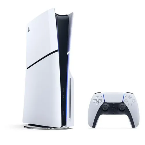 Игровая консоль PlayStation 5 Slim с дисководом, белый