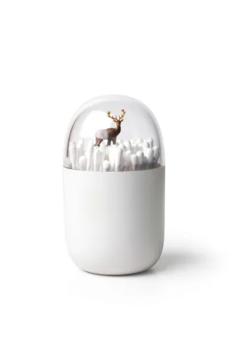 Контейнер для ватных палочек Deeryard, Белый