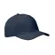 6 panel baseball cap, синий
