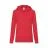 Толстовка женская без начеса LIGHTWEIGH HOODED SWEAT 240, красный
