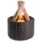 Светодиодный USB увлажнитель-аромадиффузор Bonfire с пультом Д/У, Черный