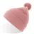Шапка вязаная детская с помпоном KID WIND-S, розовый