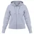 Толстовка женская Hooded Full Zip серый меланж