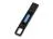 USB 2.0- флешка на 32 Гб c подсветкой логотипа Hook LED, темно-серый, синяя подсветка