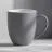 Кружка с покрытием soft-touch Tulip Gum, средне-серый NEW Cool gray 7C