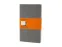Записная книжка Moleskine Cahier (в линейку, 3 шт.), Large (13х21см), серый