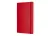 Записная книжка Moleskine Classic Soft (нелинованный), Large (13х21см), красный
