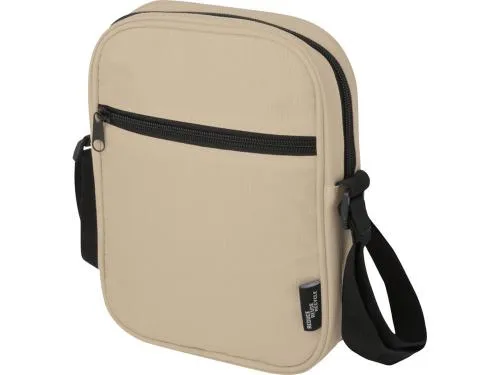 Байрон сумка через плечо из переработанных материалов по стандарту GRS объемом 2 л - Бежевый