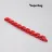 Цепочка Ring для обвеса, L=20см (красный)