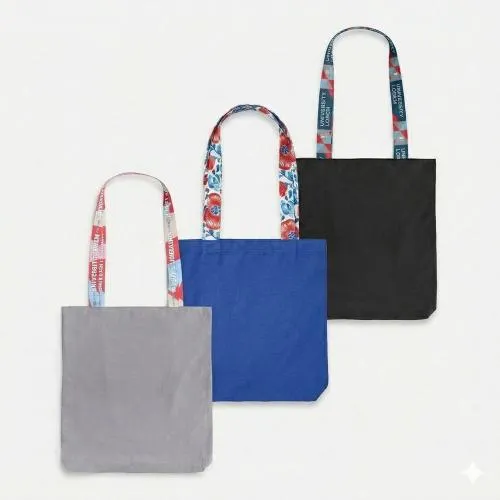 Шопер-конструктор Bolsa с узкими ручками для полноцветной печати