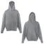 Толстовка мужская UNIQUE HOODIE 280, серый
